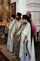 Богослужения Лазаревой субботы в соборе