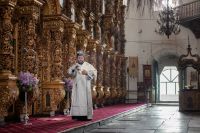 Богослужения Лазаревой субботы в соборе