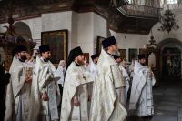 Богослужения Лазаревой субботы в соборе