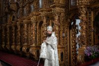 Богослужения Лазаревой субботы в соборе