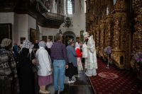 Богослужения Лазаревой субботы в соборе