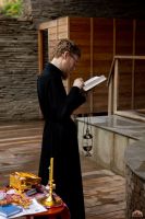 Таинство Крещения в купели Георгиевского парка