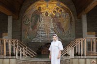 Таинство Крещения в купели Георгиевского парка