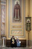 Протоиерей Валерий Волощук совершил молебен с акафистом перед чтимым образом Донской иконы Божией Матери