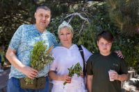 На нашем приходе молитвенно встретили день Святой Пятидесятницы!