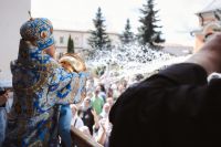 Наши паломники молились на престольном празднике Казанского храма Введенского ставропигиального мужского монастыря Оптина пустынь Наши паломники молились на престольном празднике Казанского храма Введенского ставропигиального мужского монастыря Оптина пустынь