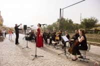 Мелодии Моцарта, Брамса, Верди, Штрауса, Легара и других классиков звучали в воскресенье в Георгиевском парке. Мелодии Моцарта, Брамса, Верди, Штрауса, Легара и других классиков звучали в воскресенье в Георгиевском парке.