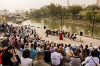 Мелодии Моцарта, Брамса, Верди, Штрауса, Легара и других классиков звучали в воскресенье в Георгиевском парке. Мелодии Моцарта, Брамса, Верди, Штрауса, Легара и других классиков звучали в воскресенье в Георгиевском парке.