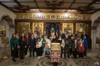 В главном храме Южного военного округа молились об упокоении воинов – участников специальной военной операции. В главном храме Южного военного округа молились об упокоении воинов – участников специальной военной операции.