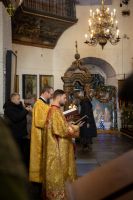 В Воскресенском войсковом соборе прошли богослужения навечерия Рождества Христова.