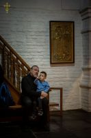 В Воскресенском войсковом соборе прошли богослужения навечерия Рождества Христова.