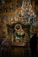 В Воскресенском войсковом соборе прошли богослужения навечерия Рождества Христова.