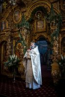 В Воскресенском войсковом соборе прошли богослужения навечерия Рождества Христова.