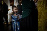 В Воскресенском войсковом соборе прошли богослужения навечерия Рождества Христова.