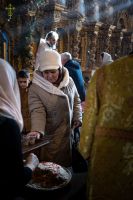 В Воскресенском войсковом соборе прошли богослужения навечерия Рождества Христова.