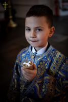 В Воскресенском войсковом соборе прошли богослужения навечерия Рождества Христова.