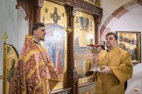 Говение духовенства Западного благочиния