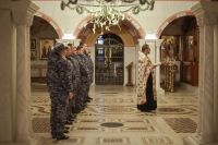 Молебен в День войск национальной гвардии