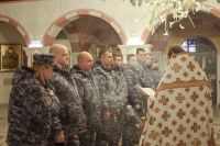 Молебен в День войск национальной гвардии
