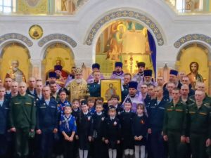 В Ставрополе встретили икону святого мученика Иоанна Воина