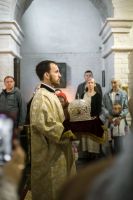 Епископ Таганрогский Артемий совершил Божественную литургию в войсковом соборе Воскресения Христова