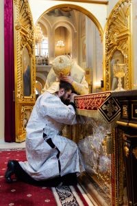 Диаконская хиротония Евгения Завгороднего