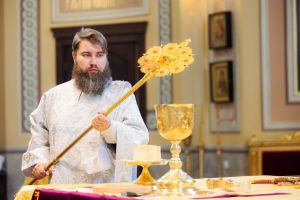 Диаконская хиротония Евгения Завгороднего