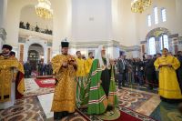 Великое освящение храма Георгия Победоносца