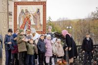 Великое освящение храма Георгия Победоносца