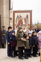 Встреча Патриарха Кирилла воспитанники воскресной школы Встреча Патриарха Кирилла воспитанники воскресной школы