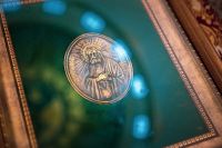 Молебен преподобному Серафиму Саровскому с участием сотрудников территориального управления специальной связи