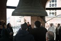 Молебен преподобному Серафиму Саровскому с участием сотрудников территориального управления специальной связи