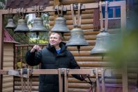 Молебен преподобному Серафиму Саровскому с участием сотрудников территориального управления специальной связи