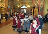 Сестры милосердия посетили Свято-Троицкий храм