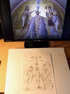 Праздничный ряд иконостаса