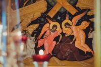 Икона Схождения Христа во ад