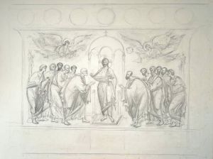 Роспись алтаря храма 40 мучеников Севастийских