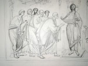 Роспись алтаря храма 40 мучеников Севастийских