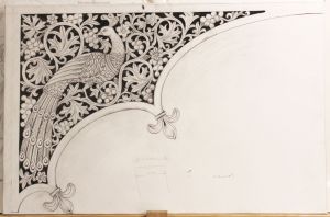 Резной орнамент для Царских врат