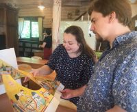 Эскиз вышивки на фелонь