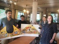 Эскиз вышивки на фелонь