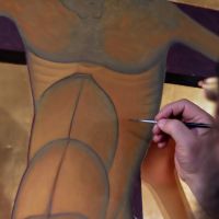 Крест-распятие для нижнего храма