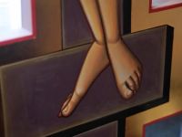 Крест-распятие для нижнего храма