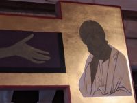 Крест-распятие для нижнего храма