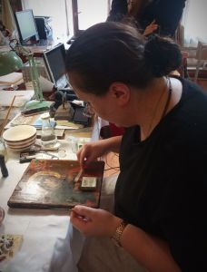 Мастер-класс по реставрации древних икон под руководством Ирины Павловны Гефдинг