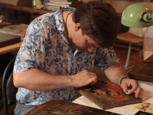 Мастер-класс по реставрации древних икон под руководством Ирины Павловны Гефдинг