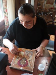 Мастер-класс по реставрации древних икон под руководством Ирины Павловны Гефдинг