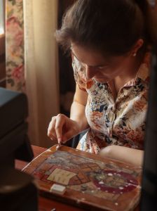 Мастер-класс по реставрации древних икон под руководством Ирины Павловны Гефдинг