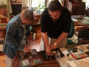 Мастер-класс по реставрации древних икон под руководством Ирины Павловны Гефдинг