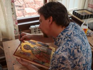 Мастер-класс по реставрации древних икон под руководством Ирины Павловны Гефдинг